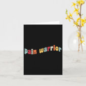 Carte Mois de sensibilisation à la douleur des combattan (Fleur jaune)