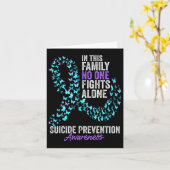 Carte Mois de sensibilisation à la prévention du suicide (Fleur jaune)