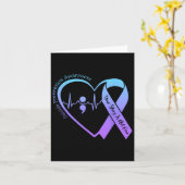 Carte Mois De Sensibilisation À La Prévention Du Suicide (Fleur jaune)