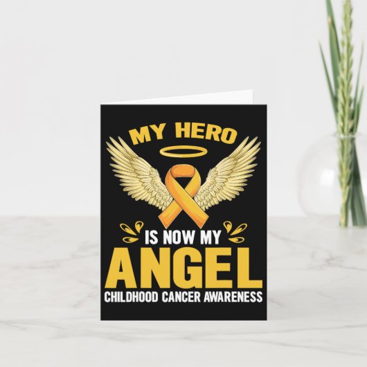 Carte Mois de sensibilisation au cancer de l'enfance Mon (Devant)