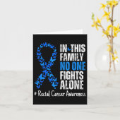 Carte Mois de sensibilisation au cancer rectal Beurre à  (Fleur jaune)