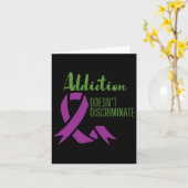 Carte Mois De Sensibilisation Aux Opioïdes Perdu Aime Un (Fleur jaune)