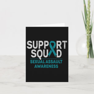 Carte Mois de sensibilisation de l'équipe de soutien Ual