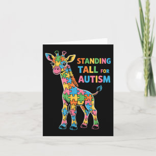 Carte Mois sensibilisation sur l'autisme Avril Puzzle Ac
