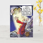 Carte Moïse : "Allez mieux !" - (Fleur jaune)