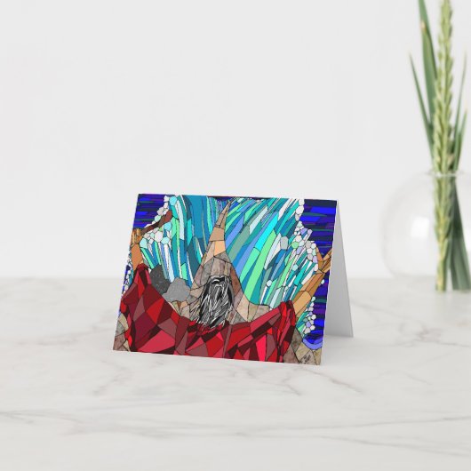 Carte Moïse séparant la Mer Rouge (Devant)