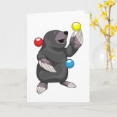 Carte Mole Juggler (Fleur jaune)