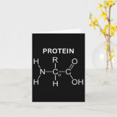 Carte Molécule Protéine - Gymnase Et Chimie Construction (Fleur jaune)