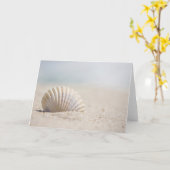 Carte Mollusk Seashell (Fleur jaune)