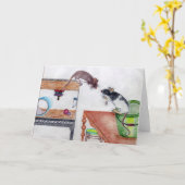 Carte Molly Note 4 (Fleur jaune)