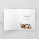 Carte MOM Boho Fleurs Black Happy Mother's Day (Intérieur)