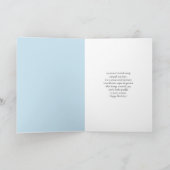 Carte Mom Happy January Birthday Owl Cake (Intérieur)