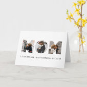 Carte MOM Happy Mothers Day Photo (Fleur jaune)