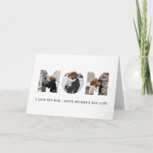 Carte MOM Happy Mothers Day Photo