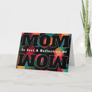 Carte MOM N'est Qu'un Reflet De WOW