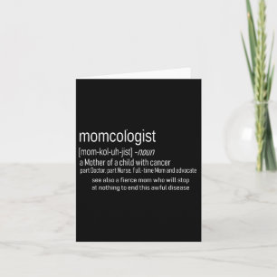 Carte Momcologiste de la sensibilisation au cancer de l'