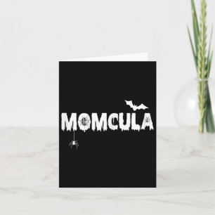 Carte Momcula Tee Maman Cula Halloween Family Matching M