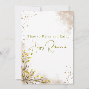 Carte Moment de se détendre et de profiter d'un cadeau d