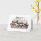 Carte Moment d'inactivité (Fleur jaune)