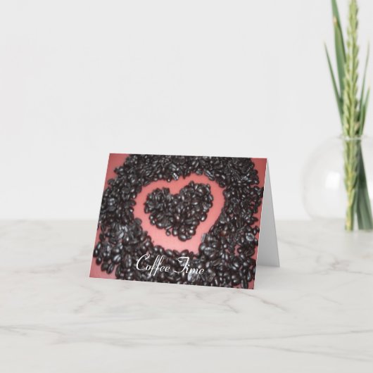 Carte Moment pour le café (Devant)