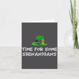 Carte Moment pour quelques espiègleries St. Patrick's Da