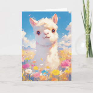 Carte Moments de prairie d'Alpaca