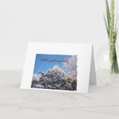 Carte Moments d'hiver (Dos)