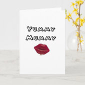 Carte momie (Fleur jaune)