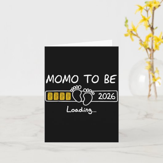Carte Momo To Be 2026 Loading Momo Est 2026 (Fleur jaune)
