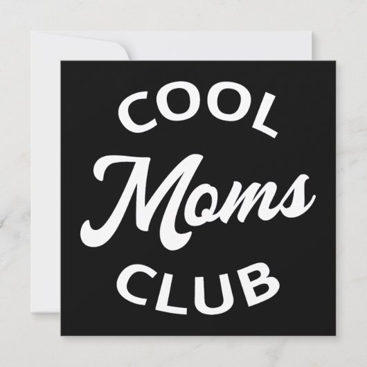 Carte Moms Club cool I (Devant)