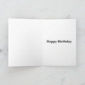 Carte Mon 1er anniversaire d'Halloween (Intérieur)