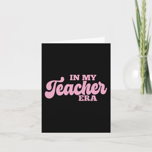 Carte Mon âge de test Funny State Testing Day Teacher Te (Devant)