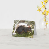 Carte Mon ami Fuzzy (Fleur jaune)