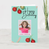 Carte Mon amour, aujourd'hui est ton jour spécial (Devant)