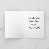 CARTE MON BARK A TRAVERSÉ EN DISANT QUE "VOUS" ME MANQUE (Intérieur)