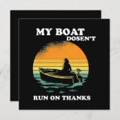 Carte Mon Bateau Ne Fonctionne Pas Grâce (Devant / Derrière)