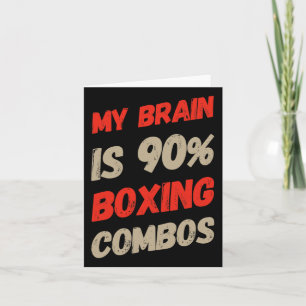 Carte Mon Cerveau Est 90% Boxer Combos Boxer Boxers Love