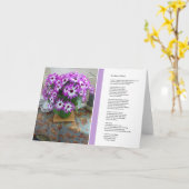 Carte Mon cher ami... (Fleur jaune)