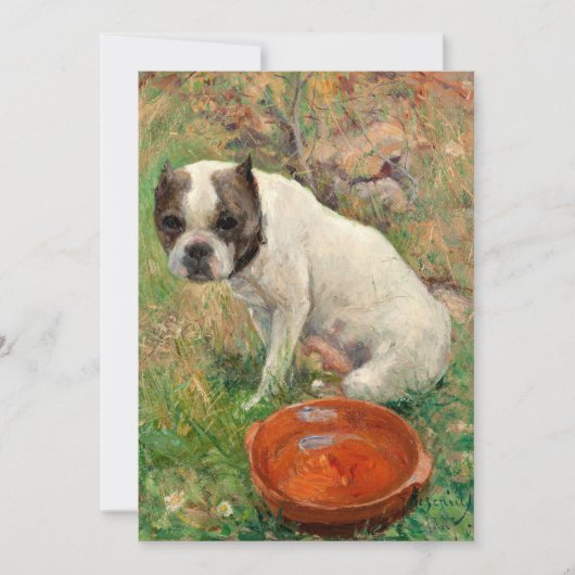 Carte Mon chien | Karl Georg Arsenius (Devant)