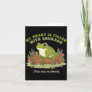 Carte Mon cœur courage grammaire nerds écrivains