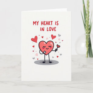 Carte Mon Cœur Est Amoureux