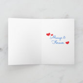 Carte Mon coeur est le tien | Heureuse Sainte-Valentin d (Intérieur)