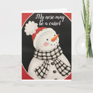 CARTE MON CŒUR EST REMPLI DE VŒUX DE NOËL