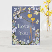 Carte Mon cœur et votre cœur : Amour toi (Fleur jaune)