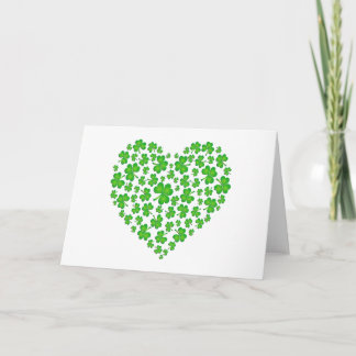 Carte Mon coeur irlandais
