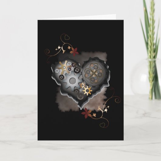 Carte ~Mon coeur mécanique~ (Devant)