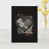 Carte ~Mon coeur mécanique~ (Fleur jaune)