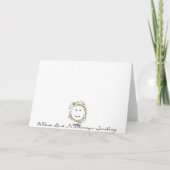 Carte Mon coeur sourit (Dos)