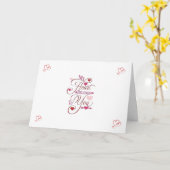 CARTE ***MON COEUR VOUS APPARTIENT*** NOTRE ANNIVERSAIRE (Fleur jaune)