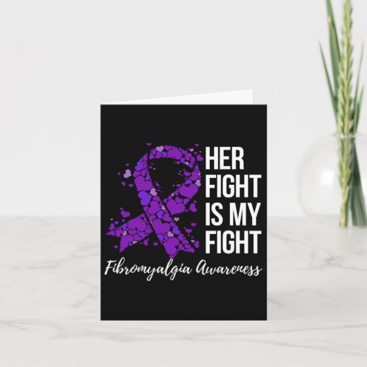 Carte Mon combat contre la fibromyalgie 2 (Devant)